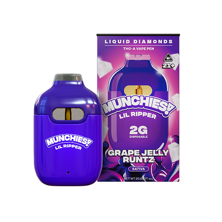 Munchies Lil Ripper 2G THCA  Disposable Vape Pen