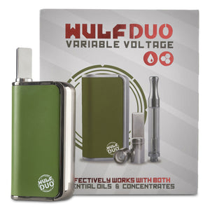 WULF DUO 2 in 1 cartridge and concentrate vaporizer