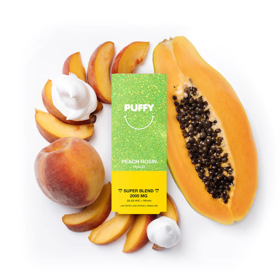 Puffy 2g Super Blends Peach Rosin hybrid